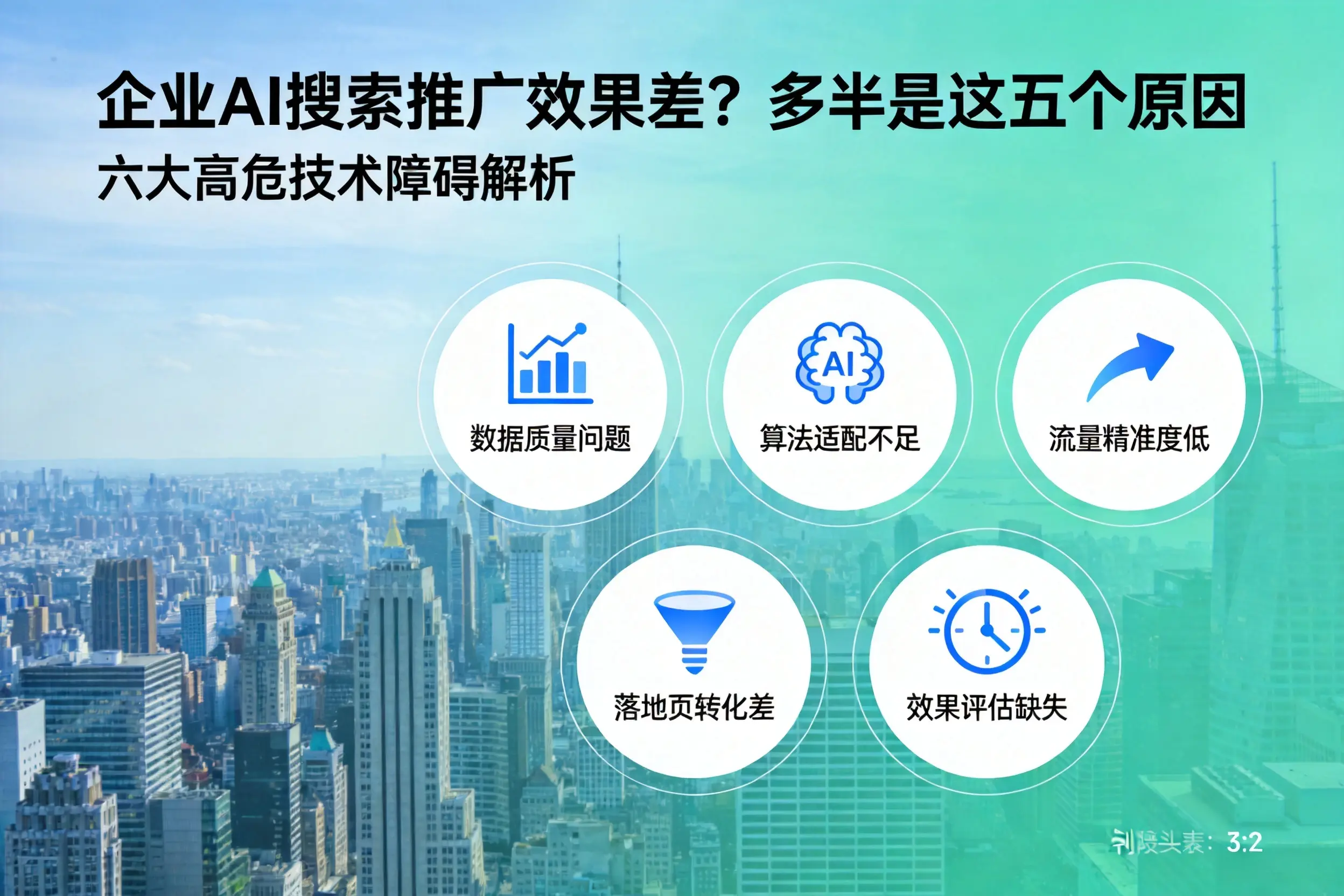 华容企业AI搜索推广效果差？多半是这五个原因